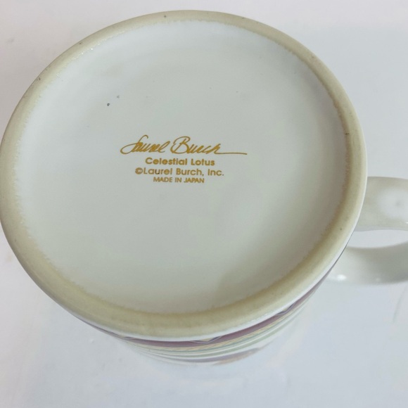Laurel Burch Celestial Lotus Mug 14oz - Picture 6 of 6